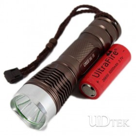 Cree T6 26650 strong torch light alloy flashlight  UD09047